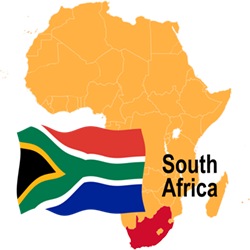 Map of South Africa